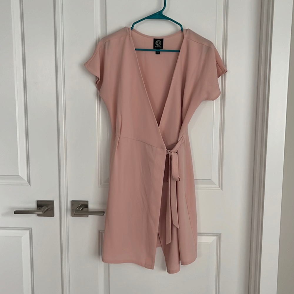 Blush cocktail dress